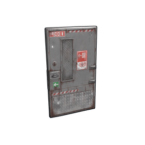 Grey Fire Door