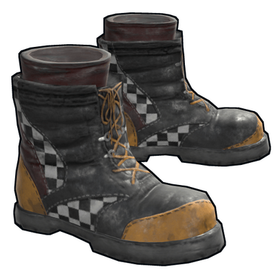 Yellow Race Boots