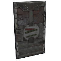 Polar Station Door in Rust