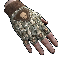 Stalker Gloves in Rust