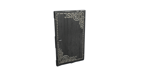 Rust - Black Decorative Wood Door Şuan Stokta Yok
