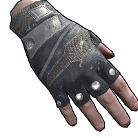Arctic Wolf Gloves in Rust