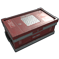Fire Hose Box in Rust