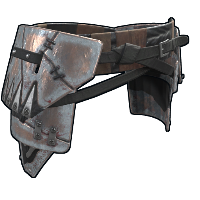 Patchwork War Kilt in Rust
