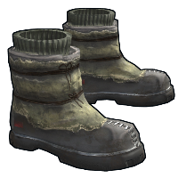 Wasteland Hunter Boots in Rust