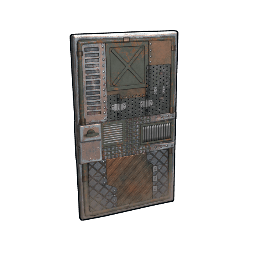 Metalshop Scrap Door