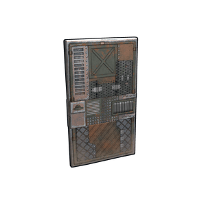 Metalshop Scrap Door