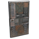 Metalshop Scrap Door