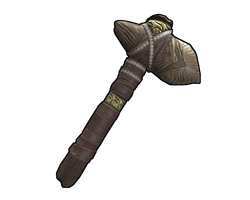 Fossil Tooth Hatchet