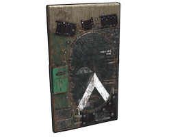 Salvaged APC Door
