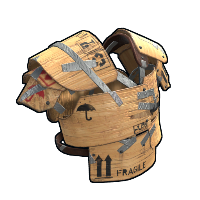 Plywood Vest in Rust