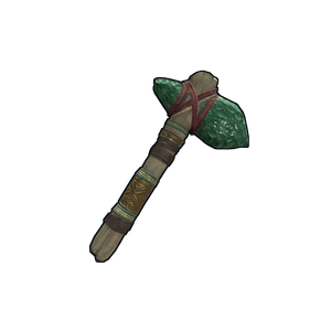 Aztec Jade Hachet