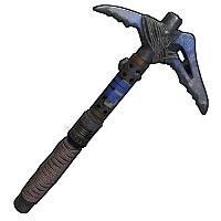 Rocket Scrap Salvaged Pickaxe in Rust