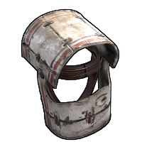 Cobalt Armor Helmet in Rust
