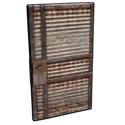 Recycled Garage Door
