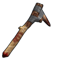 Bloody Tooth Pickaxe in Rust