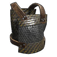 Hazardous Grater Chest Plate in Rust