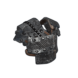Spiked Metal Vest