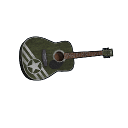 Army Acoustic Guitar