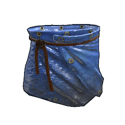 Blue Tarp Skirt