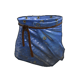 Blue Tarp Skirt