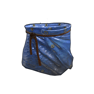 Blue Tarp Skirt