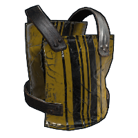 Racing Stripes Chest Plate Rust Skins