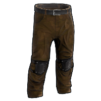 Steppe Camo Pants in Rust