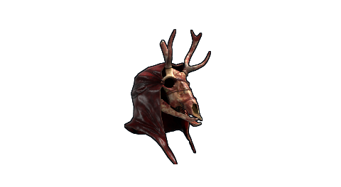Demonic Deer Skull
