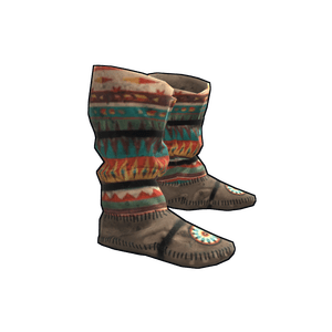 Native American Hide Shoes