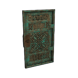 Corroded Bronze Door