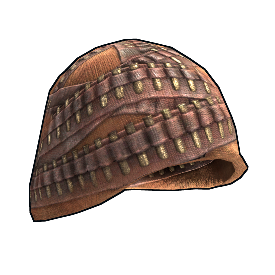 Gunner Beanie in Rust