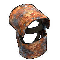 Rusty Coffee Can Helmet