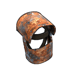 Rusty Coffee Can Helmet