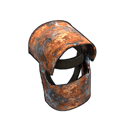 Rusty Coffee Can Helmet
