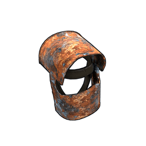 Rusty Coffee Can Helmet