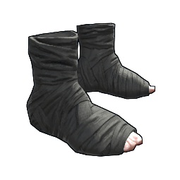 Burlap Ninja Slippers