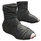 Burlap Ninja Slippers