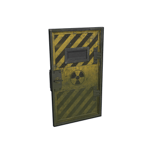 Radioactive Armored Door