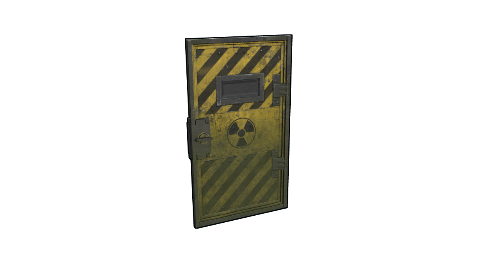 Radioactive Armored Door