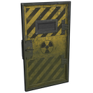Radioactive Armored Door