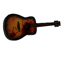 Addicted Guitarist in Rust