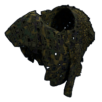 Camo Netting in Rust