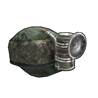 Army Miner Hat in Rust