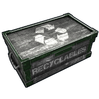 Recyclables Box in Rust