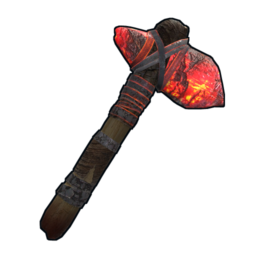 Volcanic Stone Hatchet Rust Game Items Gameflip