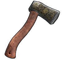 Vintage Hatchet in Rust