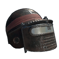 Hardline Helmet in Rust