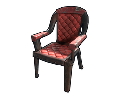 Red Leather Chair