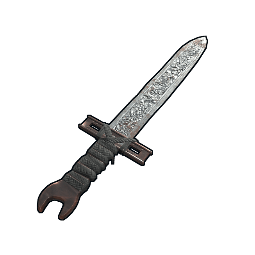 Metal Roses Short Sword